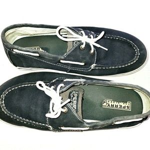 5/$25 Sperry Topsider Shoes Fabric Upper Size 7M